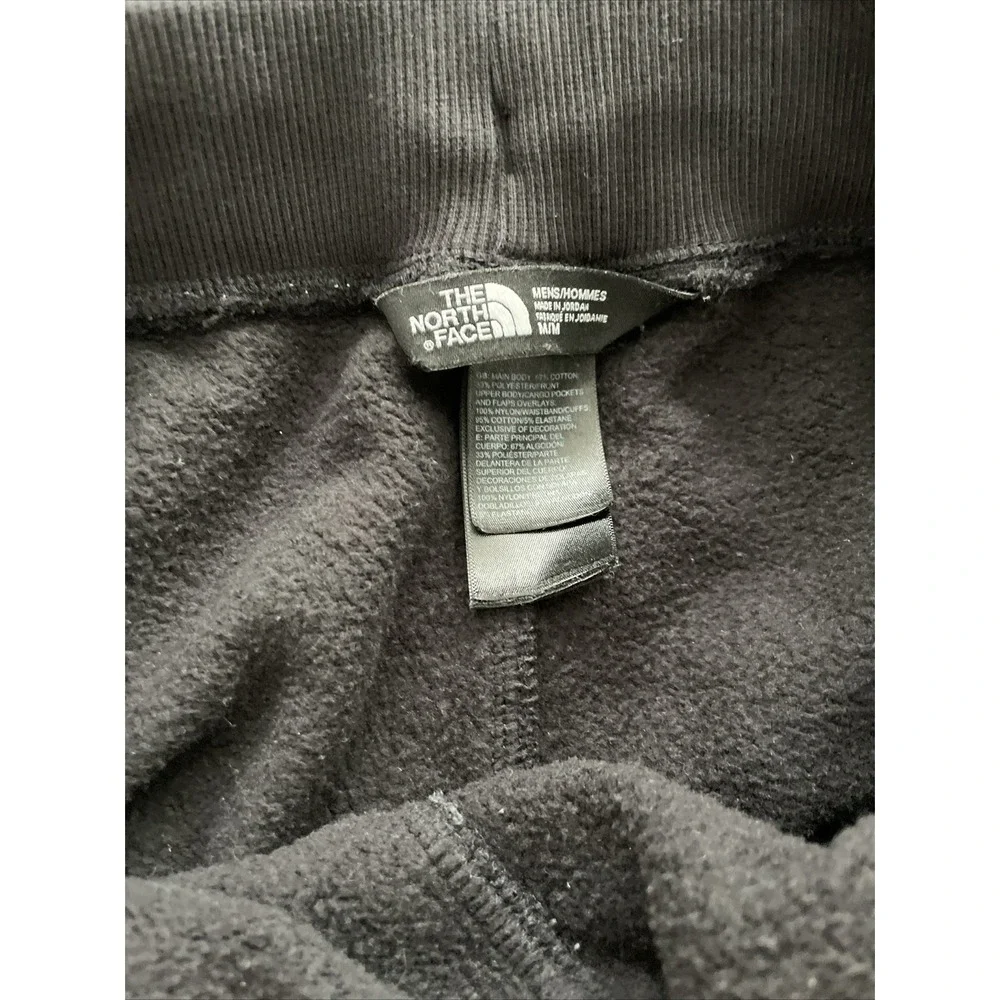 The North Face Denali Jogger Track‎ Pants Mens M Black Cargo